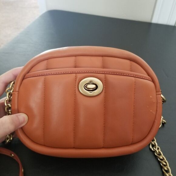 NWOT Coach Quilted Camera Bag - Picture 2 of 13